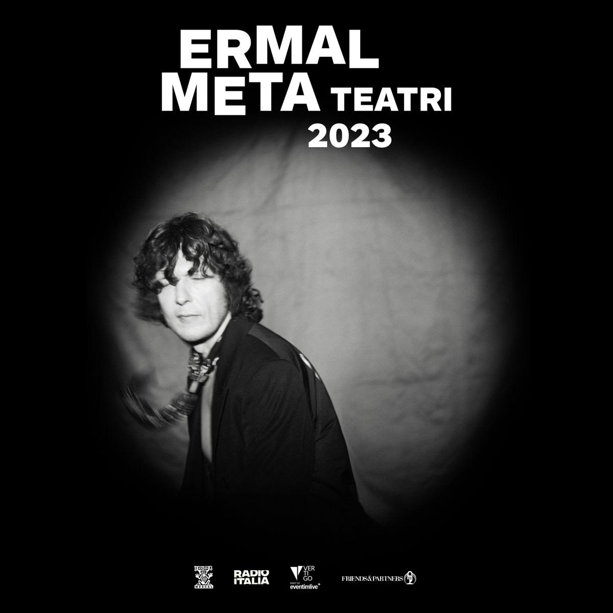 Nuove date per la tournée di Ermal Meta