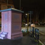 CABIN ART, l’opera The Pinkish Box di Vittorio Pannozzo conclude progetto rigenerazione urbana 6 cabine dismesse Polizia Locale 